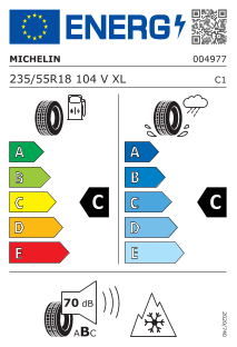 Michelin Pilot Alpin PA4 235/55 R18 104V XL