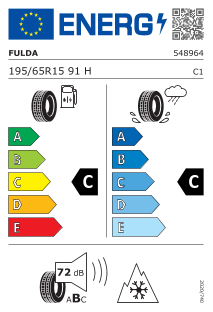 Pneumatika Fulda Kristall Control HP 2 195/65 R15 91H Fulda Kristall Control HP 2 195/65 R15 91H
