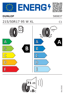 Dunlop SP Sport Bluresponse 215/50 R17 95W XL