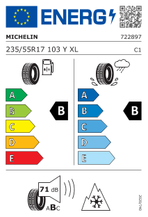 Pneumatika Michelin CrossClimate 2 235/55 R17 103Y XL Michelin CrossClimate 2 235/55 R17 103Y XL