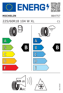 Michelin CrossClimate SUV 225/60 R18 104W XL